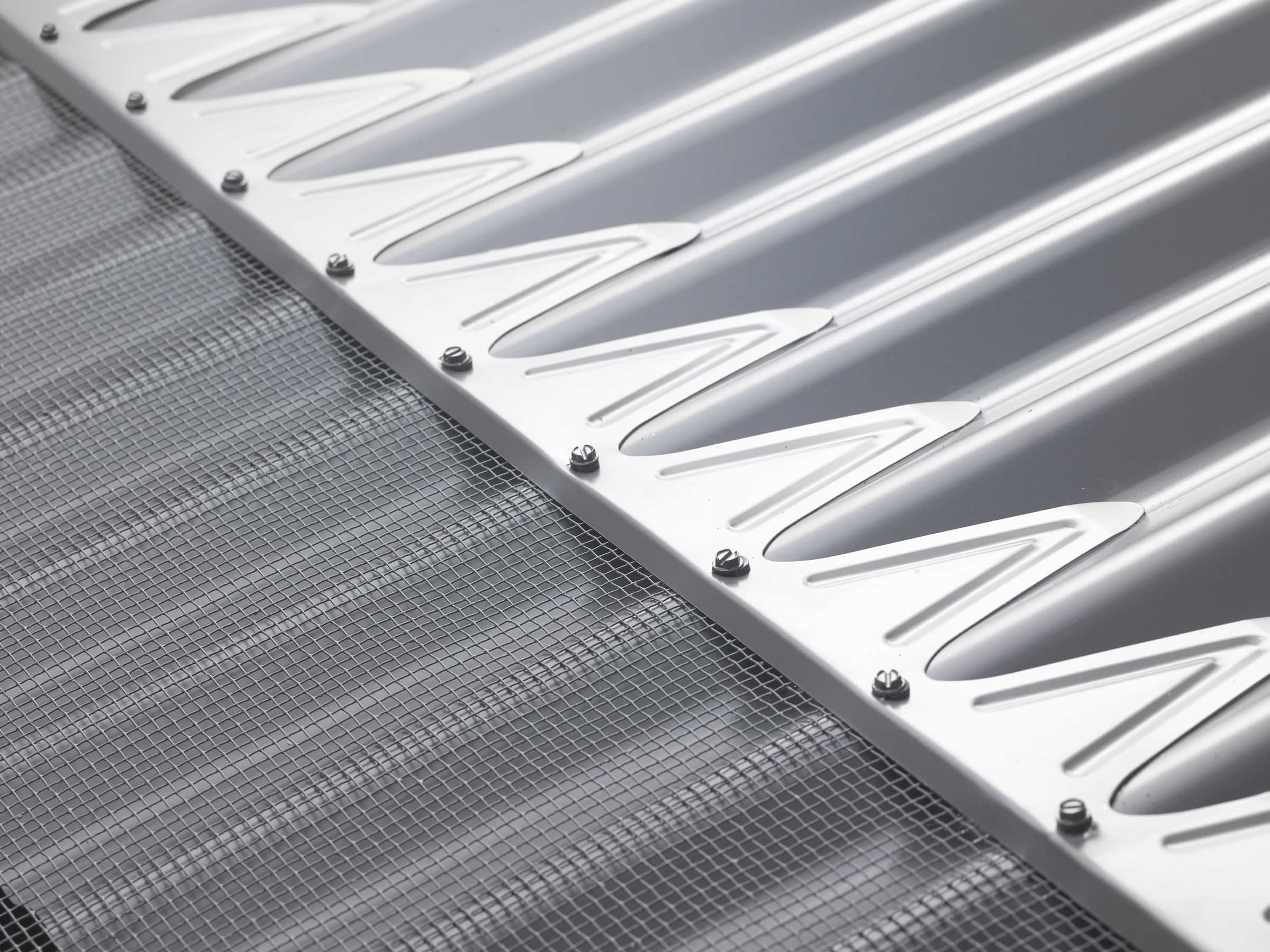 Steel 4mm gutter mesh